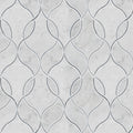 MSI - Carrara White Ellipsis Polished - Tile - PATTERN