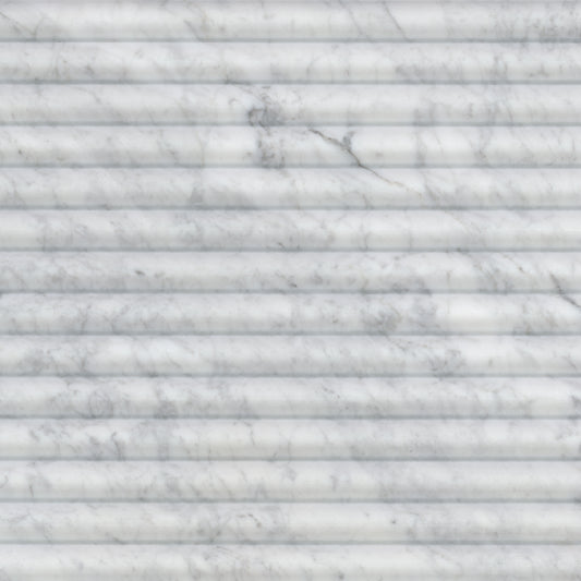 MSI - CARRARA WHITE MILANO RIBBO  HONED - Tile - 12" x 24"