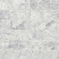 MSI - CARRARA WHITE  POLISHED - Tile - 4" x 12"