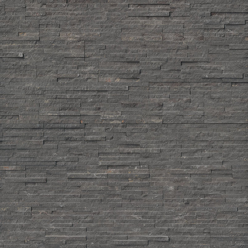 MSI - RockMount™ Stacked Stone Panels - Charcoal Pencil - 6" x 24"