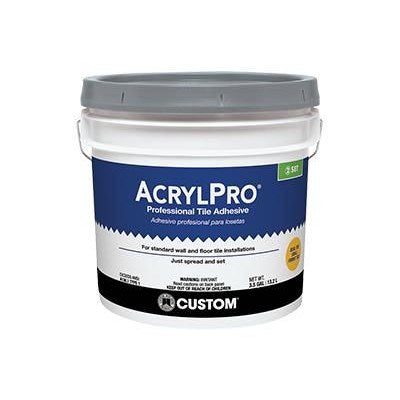 Custom Building Products - AcrylPro Tile Adhesive - 946 mL (1 US qt)