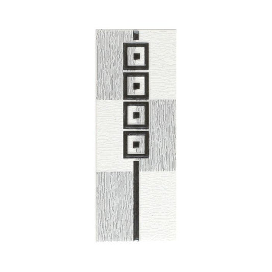 OLYMPIA TILE + STONE - Splendour Series - Glazed Wall Tile - Dark/Grey - Listello