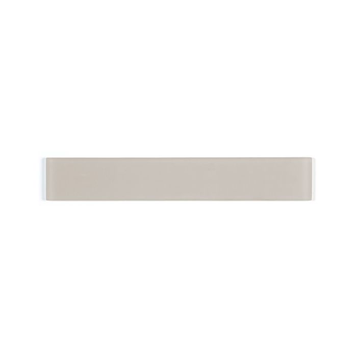 OLYMPIA TILE + STONE - Cristallo Series - Glass Tile - Dove Grey Wet - 2" x 12"
