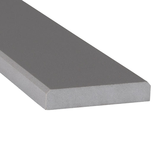 MSI - Engineered Gray Marble Double Bevel Threshold - 6" x 72" x 0.75"