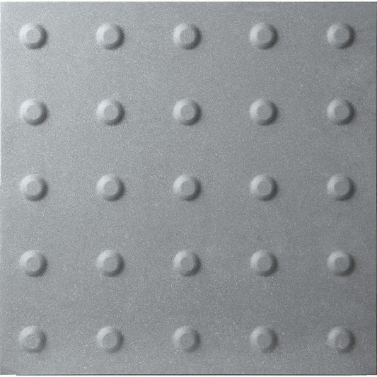 OLYMPIA TILE + STONE - Tactile Series - Porcelain Tile - Cultured Grey Dome - 12" x 12"