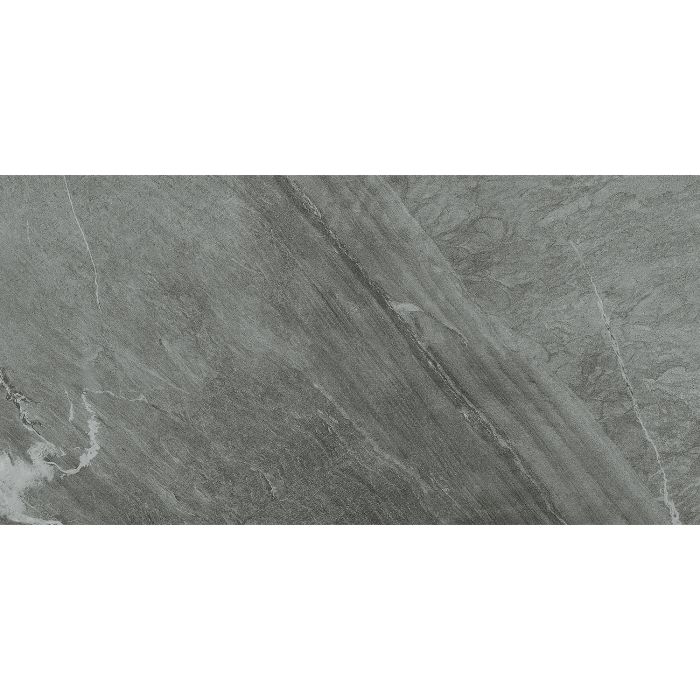 OLYMPIA TILE + STONE - Pietra Series - Porcelain Tile - Grigio Scuro - 12" x 24"