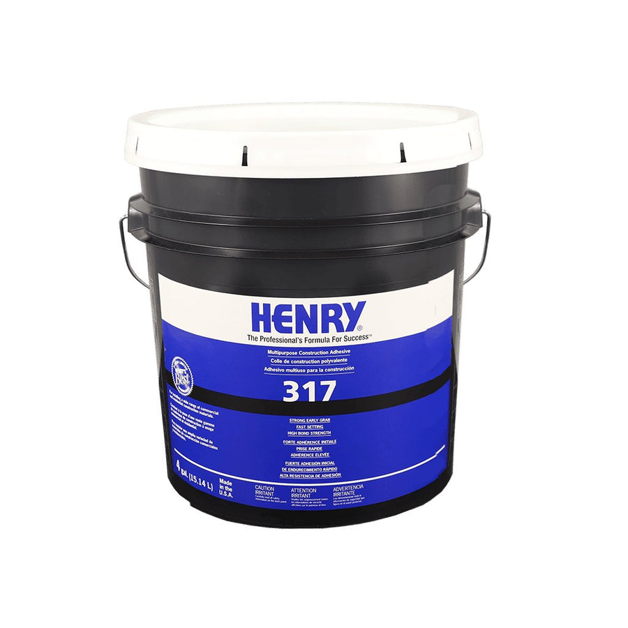 Henry - 317 Multipurpose Construction Adhesive - 15.14 L (4 US gal)