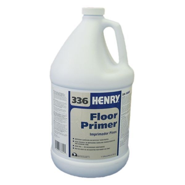 Henry - 336 Floor Primer & Latex Liquid Additive - 3.78 L (1 US gal)