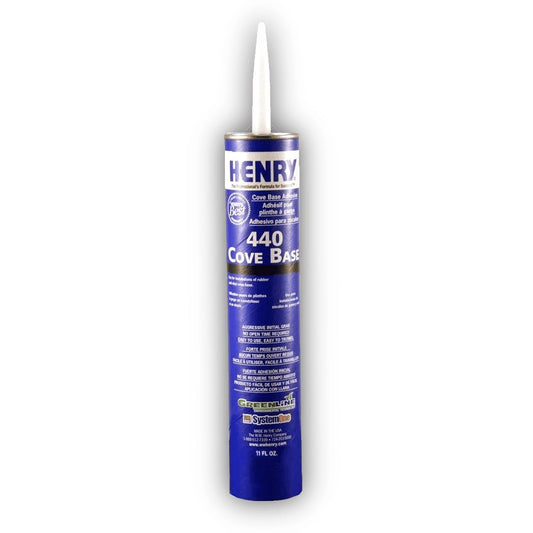 Henry - 440 Cove Base Adhesive - 11 oz