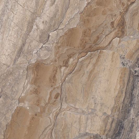OLYMPIA TILE + STONE - Oro Series - Porcelain Tile - Illusion Bronze - 24" x 24"