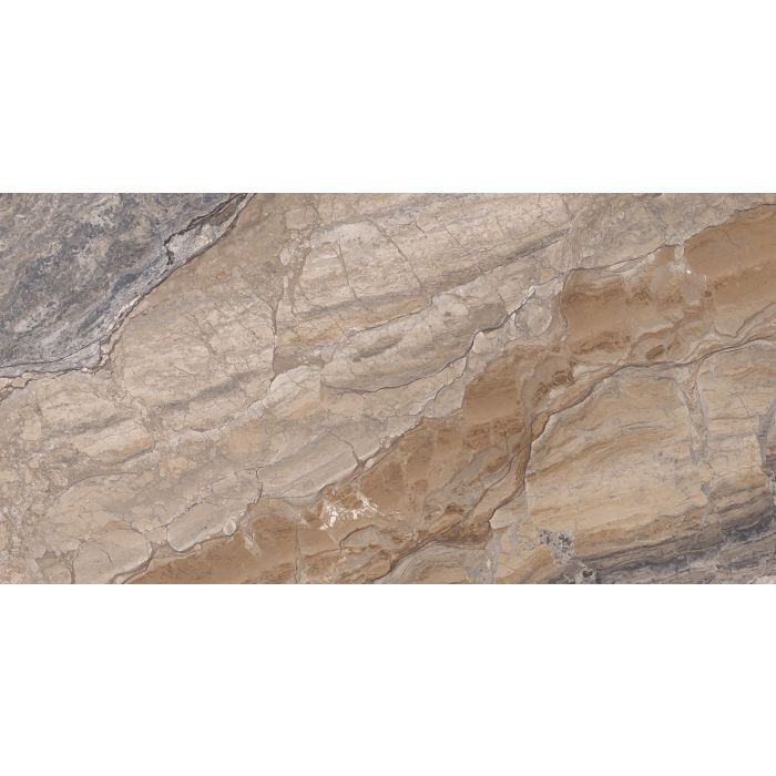 OLYMPIA TILE + STONE - Oro Series - Porcelain Tile - Illusion Bronze - 24" x 48"