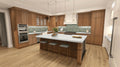 MSI Surfaces - W Luxury Genuine Hardwood - Ladson Collection - Kentsea Oak