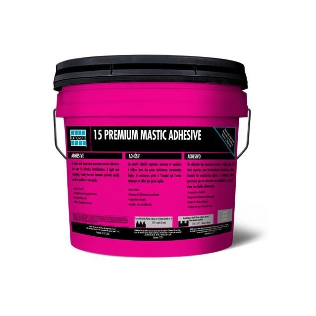 Laticrete - 15 Premium Mastic - 13.25 L (3.5 US gal)