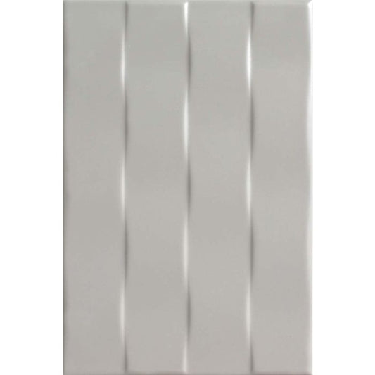 OLYMPIA TILE + STONE - Lindt Series - Glazed Wall Tile - Light Grey - 10" x 16"