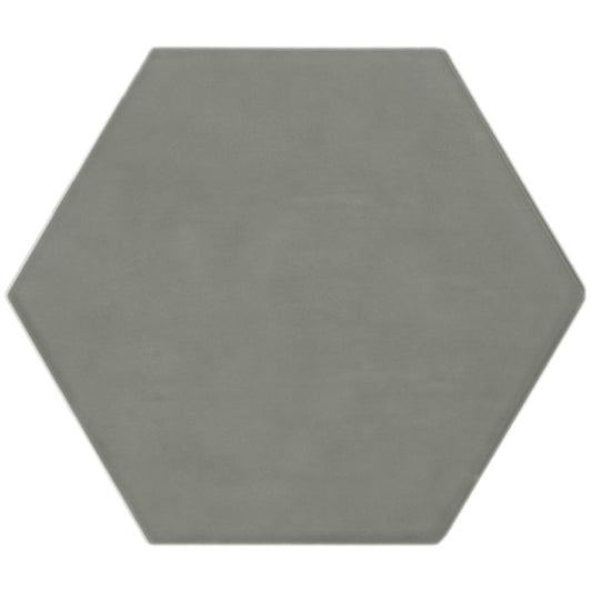 OLYMPIA TILE + STONE - Oxford Series - Porcelain Tile - Light Grey Hexagon - Hexagon