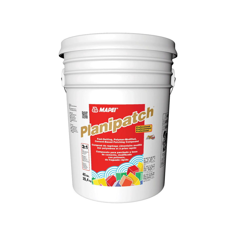Mapei - Planipatch Fast-Setting Polymer-Modified Cement-Based Patching Compound - 45 lb (20.4 kg) Bag