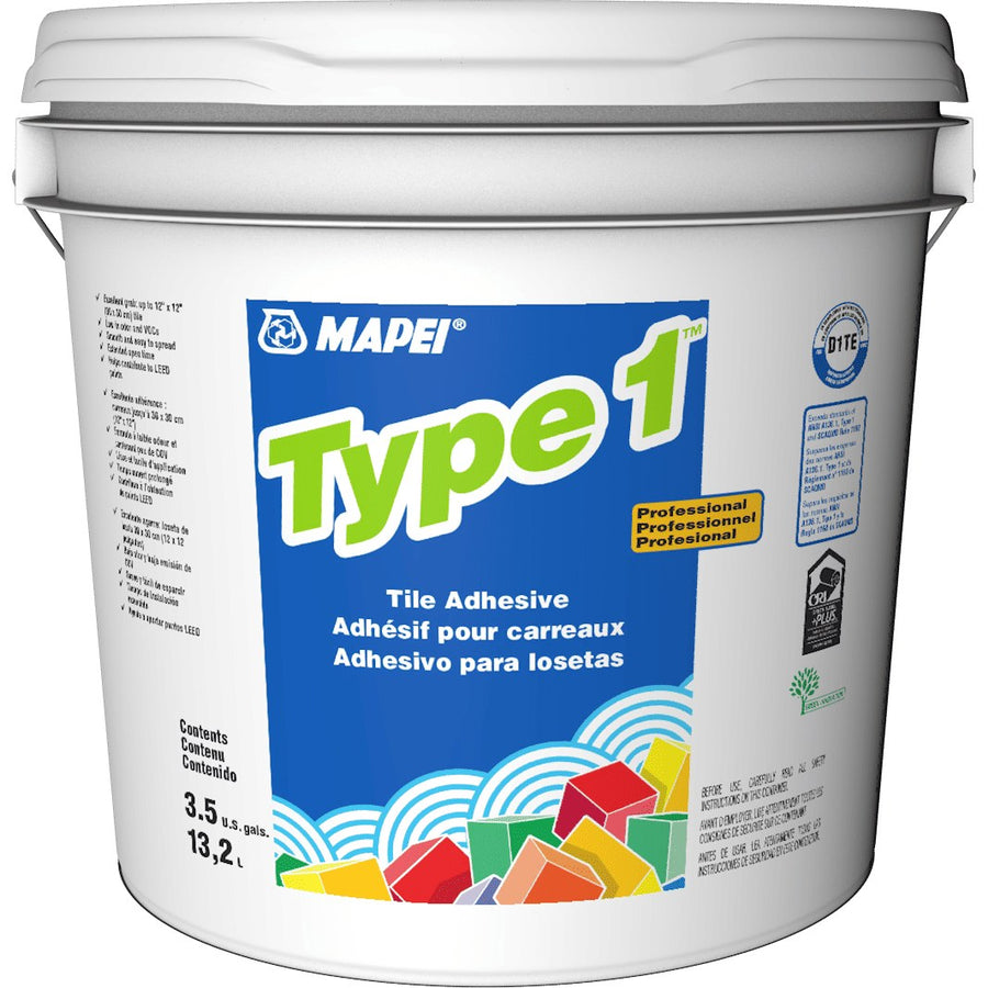 Mapei - Type 1 Premium Tile Adhesive - 13.2 L (3.5 US gal)