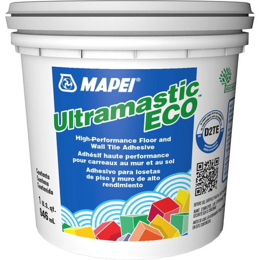 Mapei - Ultramastic ECO High-Performance Floor & Wall Tile Adhesive - 946 mL (1 US qt)