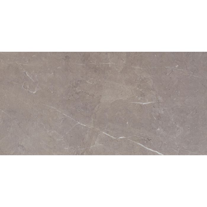 OLYMPIA TILE + STONE - Eterna Series - Porcelain Tile - Medium Grey - 12" x 24"