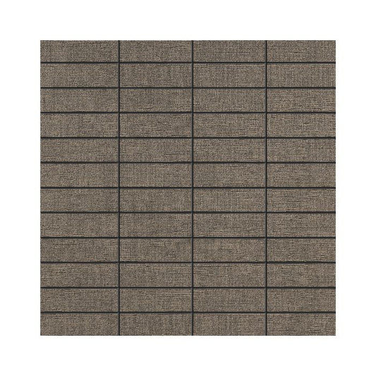 OLYMPIA TILE + STONE - Chambray Series - Porcelain Tile - Mocha - Mosaic