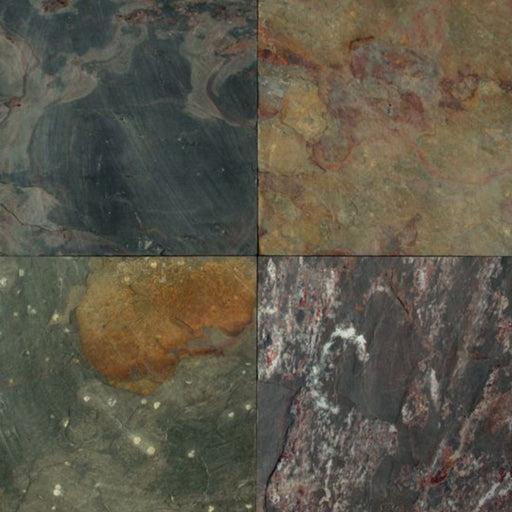 OLYMPIA TILE + STONE - Slate Series - Tile - Multicolour Other Sizes - 12" x 24"