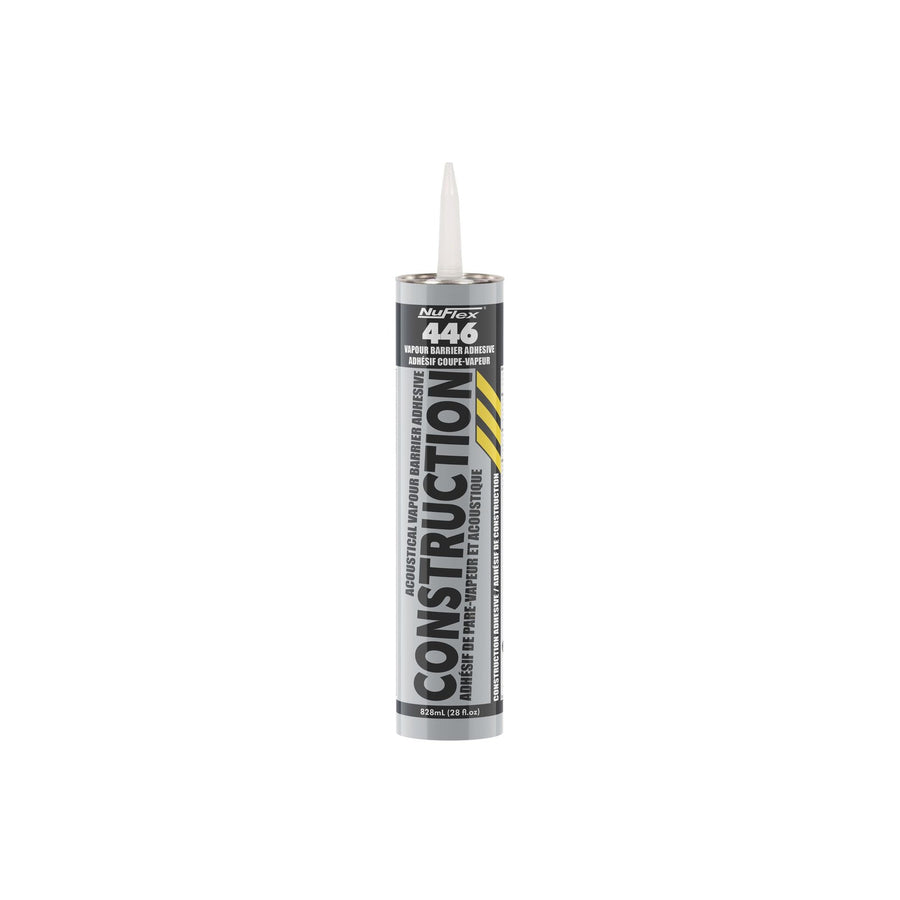 Nuco - NuFlex 446 Construction Adhesive Cartridge for Acoustical Vapor Barrier - 828 mL