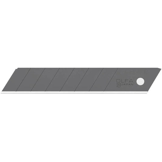 Olfa - Heavy-Duty Snap-Off Utility Blades Black 18 mm - Pack of 50