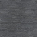 MSI - RockMount™ Stacked Stone M Series Panels -  Premium Black Mini - 4.5" x 16"