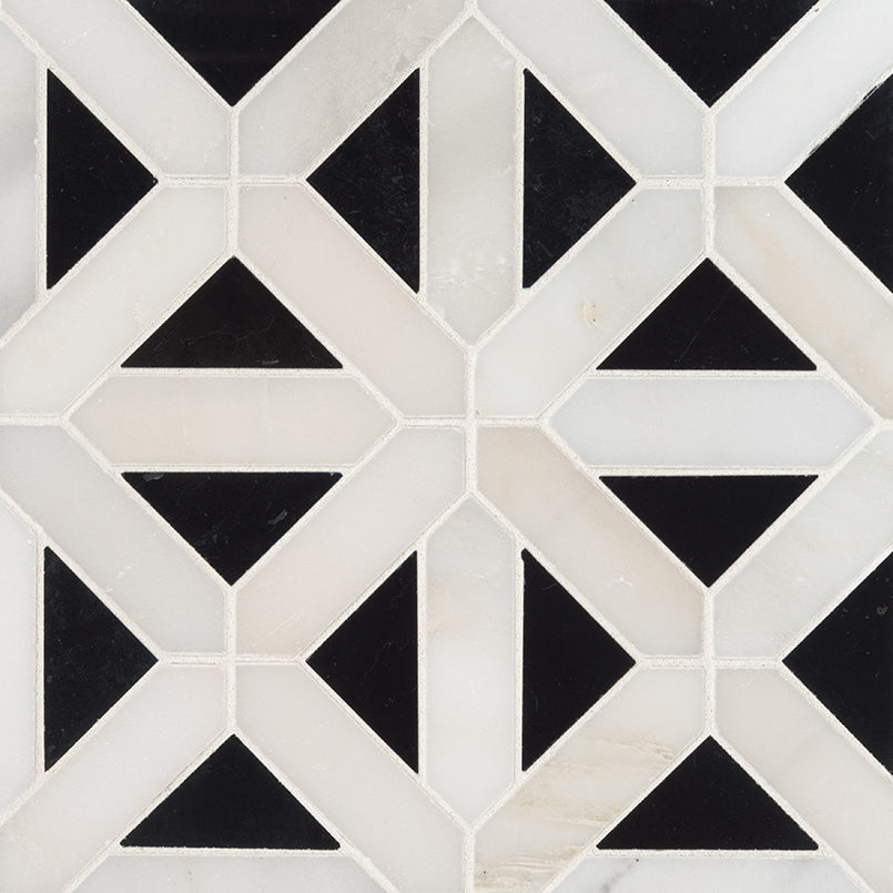 MSI - Arabescato Carrara Tile - Framework Mosaic