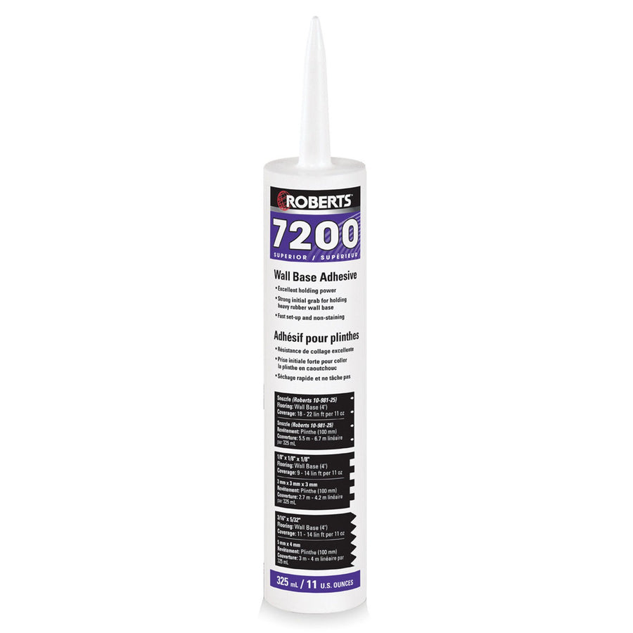 Roberts - 7200 Wall Base Adhesive - 325 mL