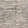 MSI - RockMount™ Stacked Stone M Series Panels -  Silver Travertine Mini - 4.5" x 16"