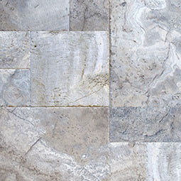 MSI - Travertine Tile - Silver Travertine - Dual Finish - Pattern