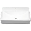 MSI - Porcelain Sinks - Overmount Rectangle 2417 - White