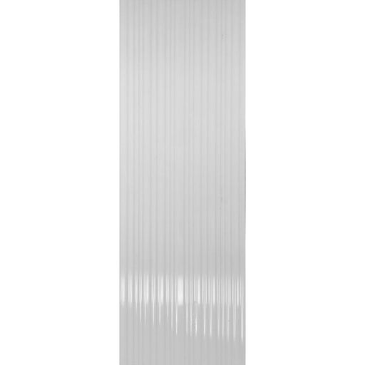 OLYMPIA TILE + STONE - 3D - Glazed Wall Tile - D White Street - 16" x 47"