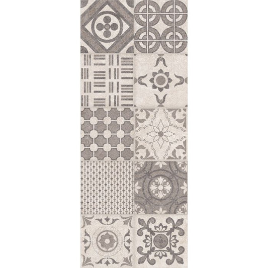 OLYMPIA TILE + STONE - Genesis Series - Glazed Wall Tile - Taupe Decor - 8" x 20"