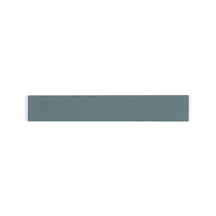 OLYMPIA TILE + STONE - 3D - Glass Tile - D Teal Blue - 2" x 12"