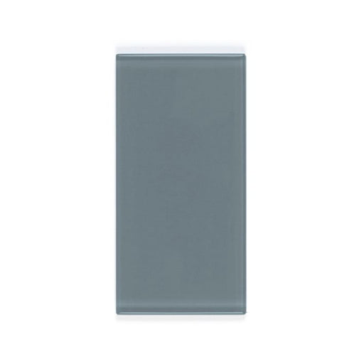OLYMPIA TILE + STONE - 3D - Glass Tile - D Teal Blue - 3" x 6"