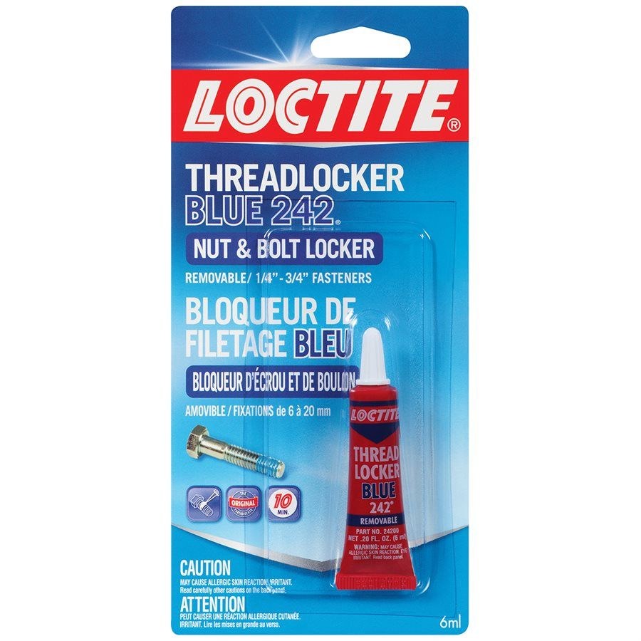 Toolway - Loctite Threadlocker Blue 242 (Nut and Bolt Locker) - 6 mL
