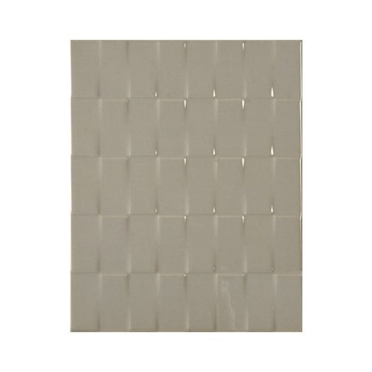 OLYMPIA TILE + STONE - Uniwall & Weave Series - Glazed Wall Tile - Taupe Weave - 8" x 10"