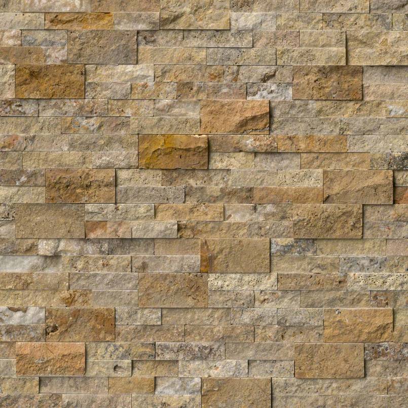 MSI - RockMount™ Stacked Stone Panels - Tuscany Scabas - 6" x 24"