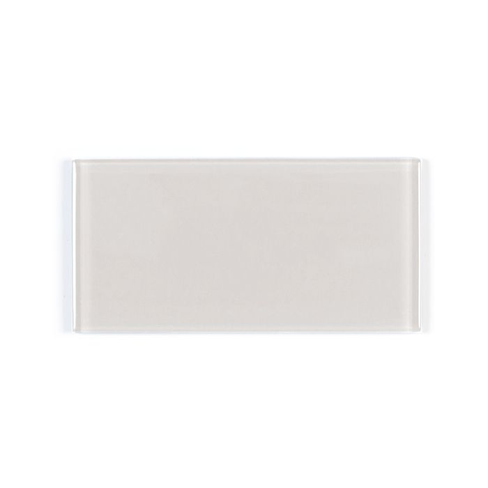 OLYMPIA TILE + STONE - 3D - Glass Tile - D Warm Grey - 3" x 6"