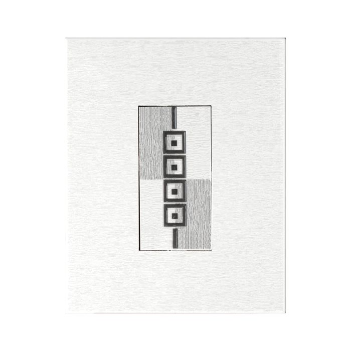 OLYMPIA TILE + STONE - Splendour Series - Glazed Wall Tile - White Decor - 8" x 10"