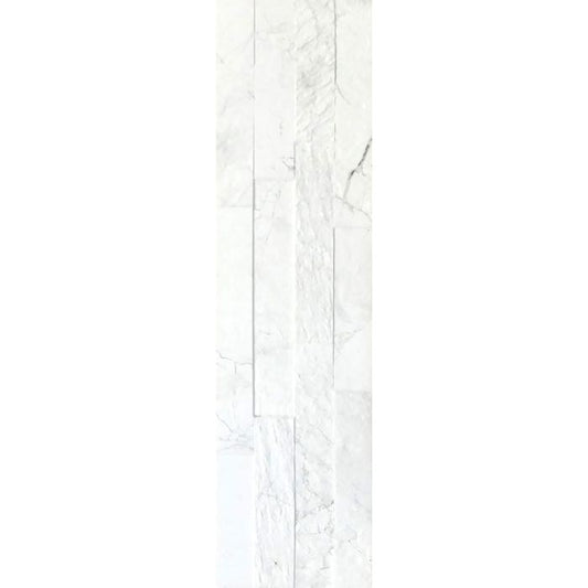 OLYMPIA TILE + STONE - Gemme Series - Porcelain Tile - White - 6" x 24"