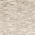 MSI - Stacked Stone Collection - White Quarry Splitface Interlocking - Wall Tile