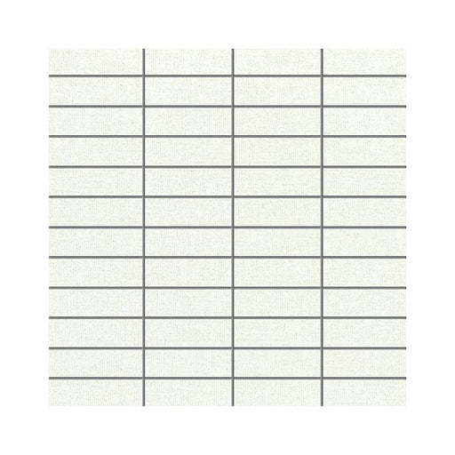 OLYMPIA TILE + STONE - Chambray Series - Porcelain Tile - White - Mosaic