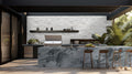 MSI - XL RockMount™ Stacked Stone Panels - Arctic White - 9" x 24"
