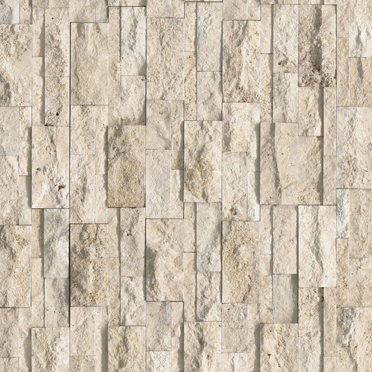 MSI - XL RockMount™ Stacked Stone Panels - Roman Beige - 9" x 24"