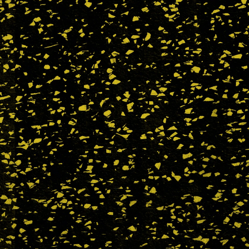 Harbinger - Rubber Series - Acoustical Interlock Tile - 50% Yellow