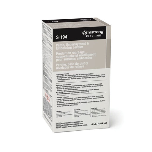Armstrong S-194 Fast-Setting Patch Underlayment & Embossing Leveller - 10LB