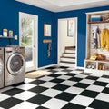 Armstrong Alterna - Solid Colors Engineered Tile - Betcha Black